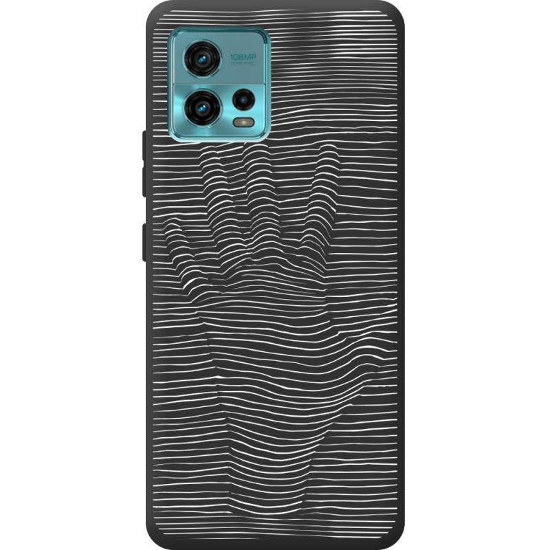 Черный чехол BoxFace Motorola G72 Optical Hand