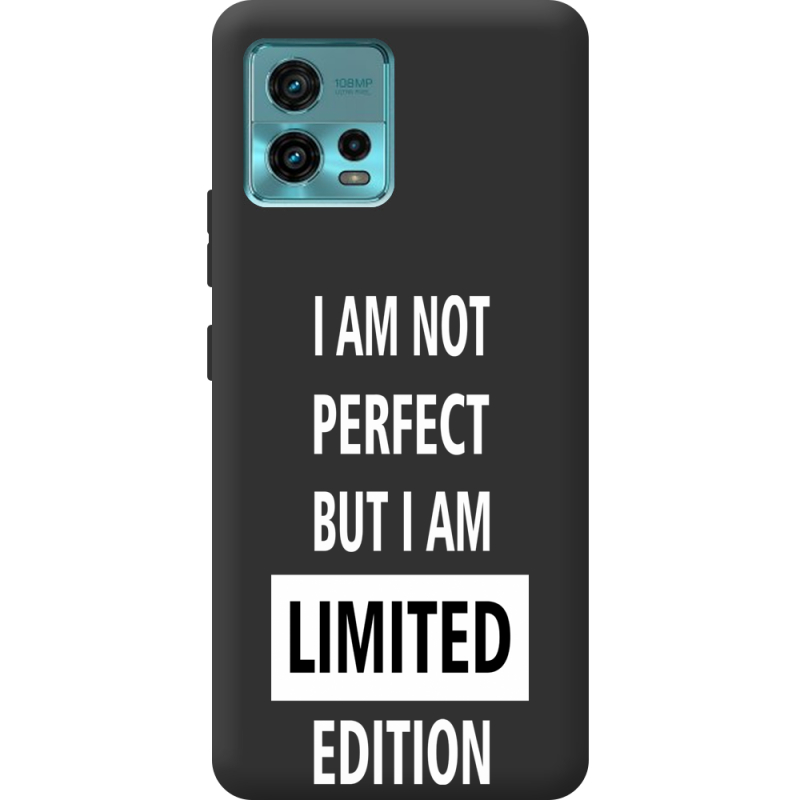 Черный чехол BoxFace Motorola G72 Limited Edition