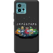 Черный чехол BoxFace Motorola G72 Among Us Impostors