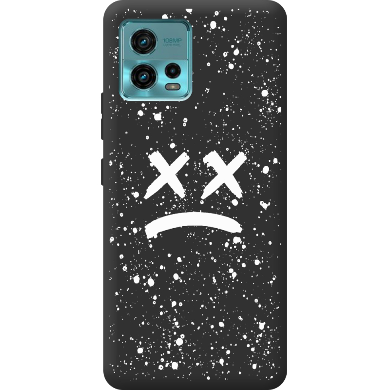 Черный чехол BoxFace Motorola G72 Sad Way