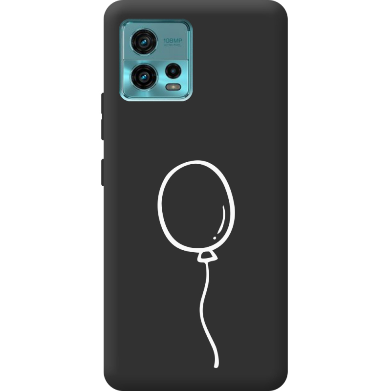 Черный чехол BoxFace Motorola G72 Balloon