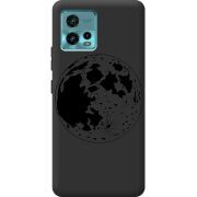 Черный чехол BoxFace Motorola G72 Planet