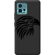 Черный чехол BoxFace Motorola G72 Eagle