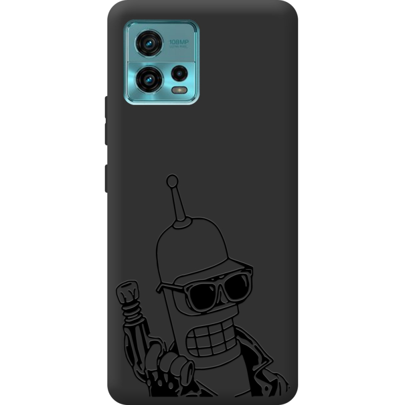 Черный чехол BoxFace Motorola G72 