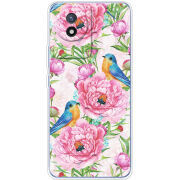 Чехол BoxFace Vivo Y02 Birds and Flowers