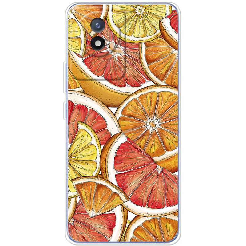 Чехол BoxFace Vivo Y02 Citrus Pattern