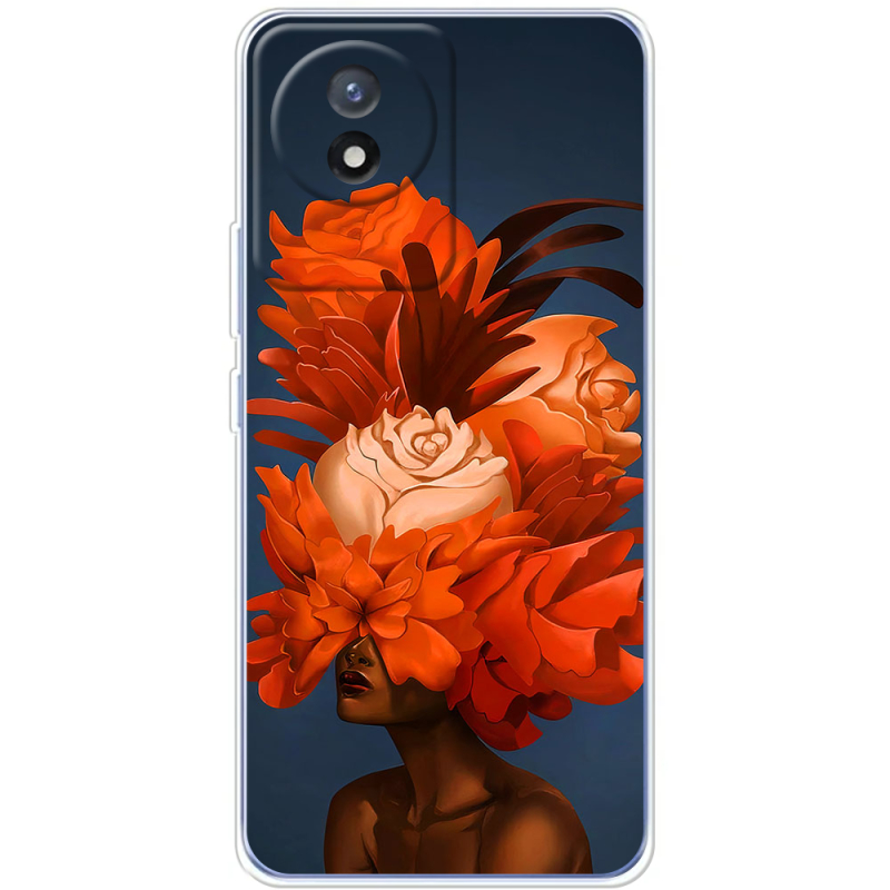 Чехол BoxFace Vivo Y02 Exquisite Orange Flowers