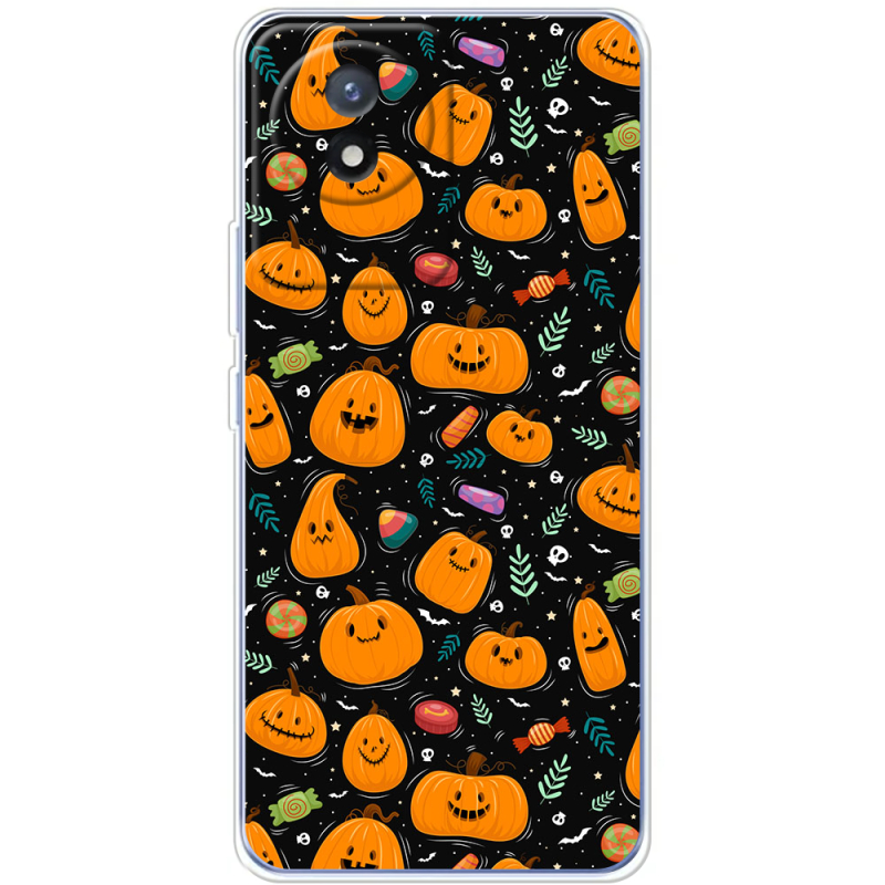 Чехол BoxFace Vivo Y02 Cute Halloween