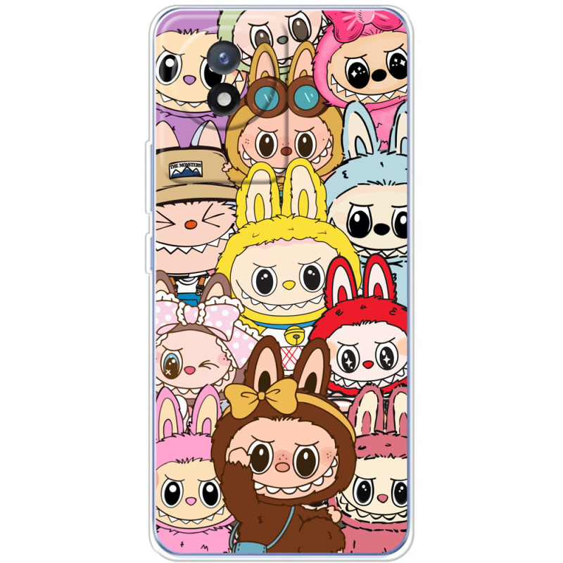 Чехол BoxFace Vivo Y02 Labubu