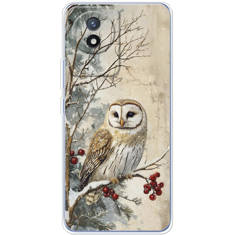 Чехол BoxFace Vivo Y02 Christmas Owl