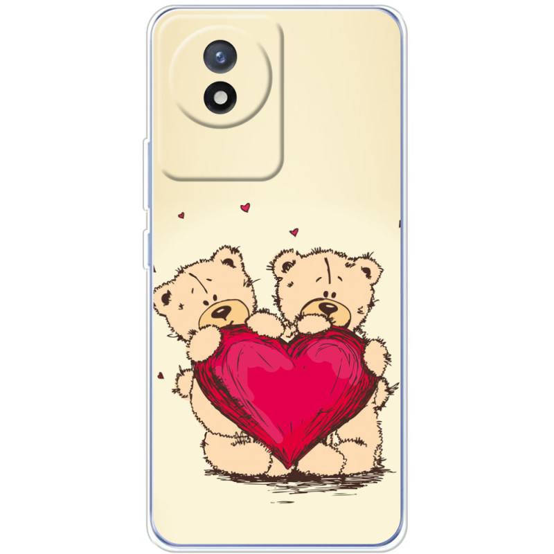 Чехол BoxFace Vivo Y02 Teddy Bear Love