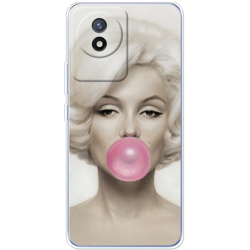 Чехол BoxFace Vivo Y02 Marilyn Monroe Bubble Gum