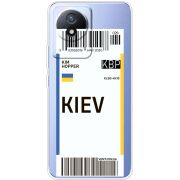 Прозрачный чехол BoxFace Vivo Y02 Ticket Kiev