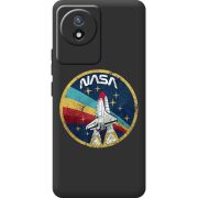 Черный чехол BoxFace Vivo Y02 NASA