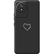 Черный чехол BoxFace Vivo Y02 My Heart