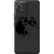 Черный чехол BoxFace Vivo Y02 Planet