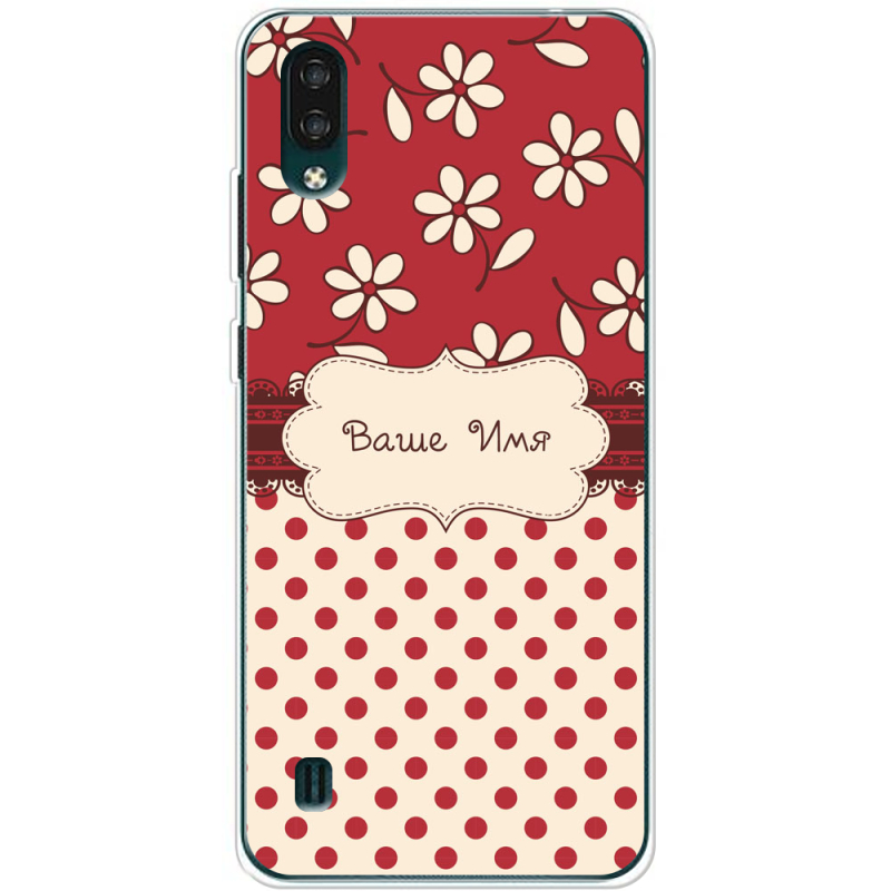 Чехол BoxFace ZTE Blade A51 Lite Именной Polka Dots