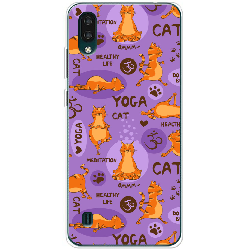 Чехол BoxFace ZTE Blade A51 Lite Yoga Cat