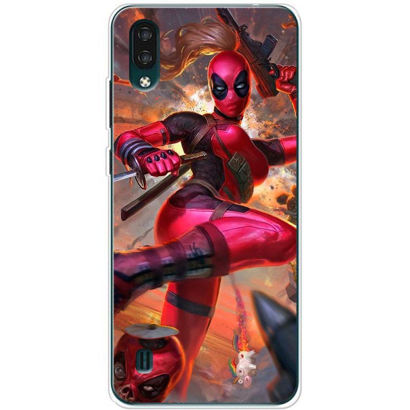 Чехол BoxFace ZTE Blade A51 Lite Woman Deadpool