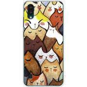 Чехол BoxFace ZTE Blade A51 Lite Sleepy Cats