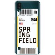 Прозрачный чехол BoxFace ZTE Blade A51 Lite Ticket Springfield