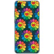 Прозрачный чехол BoxFace ZTE Blade A51 Lite Hippie Flowers