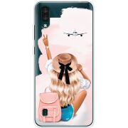 Прозрачный чехол BoxFace ZTE Blade A51 Lite Travel Girl