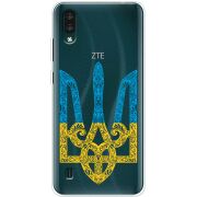 Прозрачный чехол BoxFace ZTE Blade A51 Lite Gold Trident