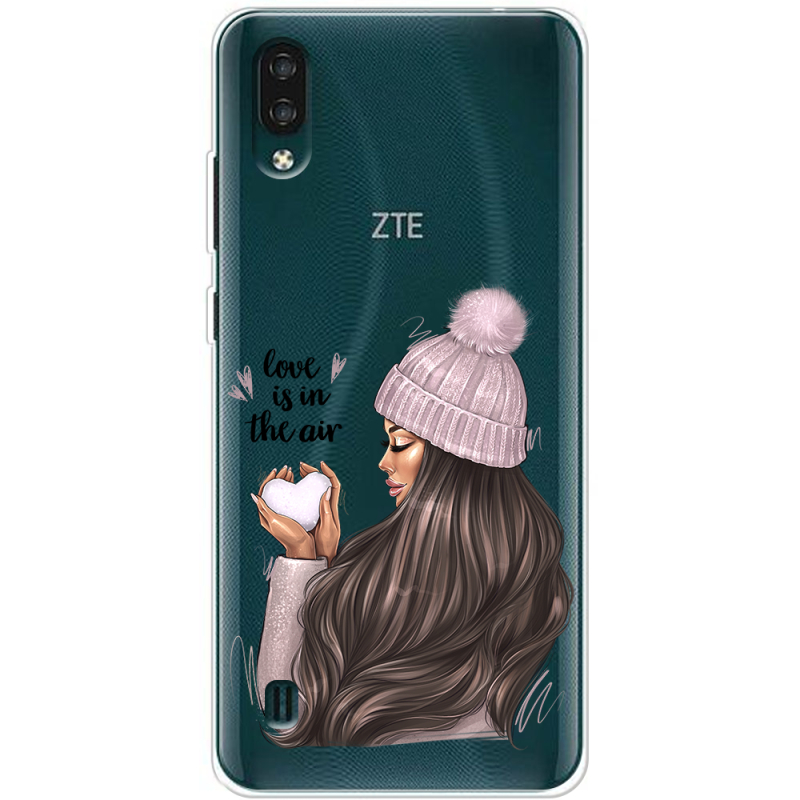 Прозрачный чехол BoxFace ZTE Blade A51 Lite love is in the air