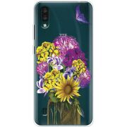 Прозрачный чехол BoxFace ZTE Blade A51 Lite My Bouquet