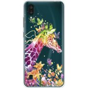 Прозрачный чехол BoxFace ZTE Blade A51 Lite Colorful Giraffe