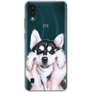 Прозрачный чехол BoxFace ZTE Blade A51 Lite Husky