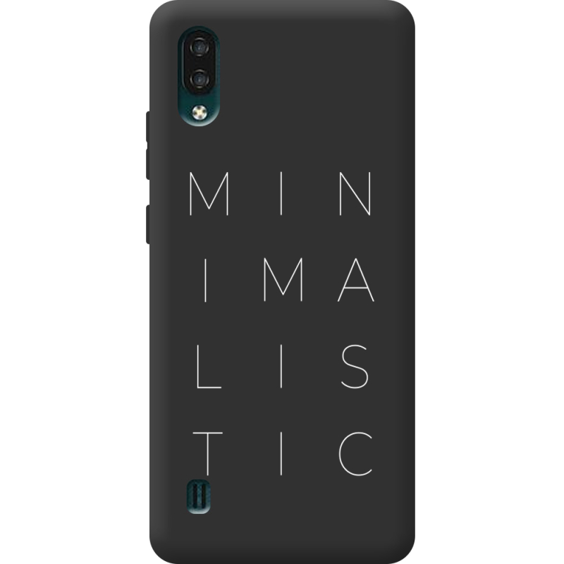 Черный чехол BoxFace ZTE Blade A51 Lite Minimalistic