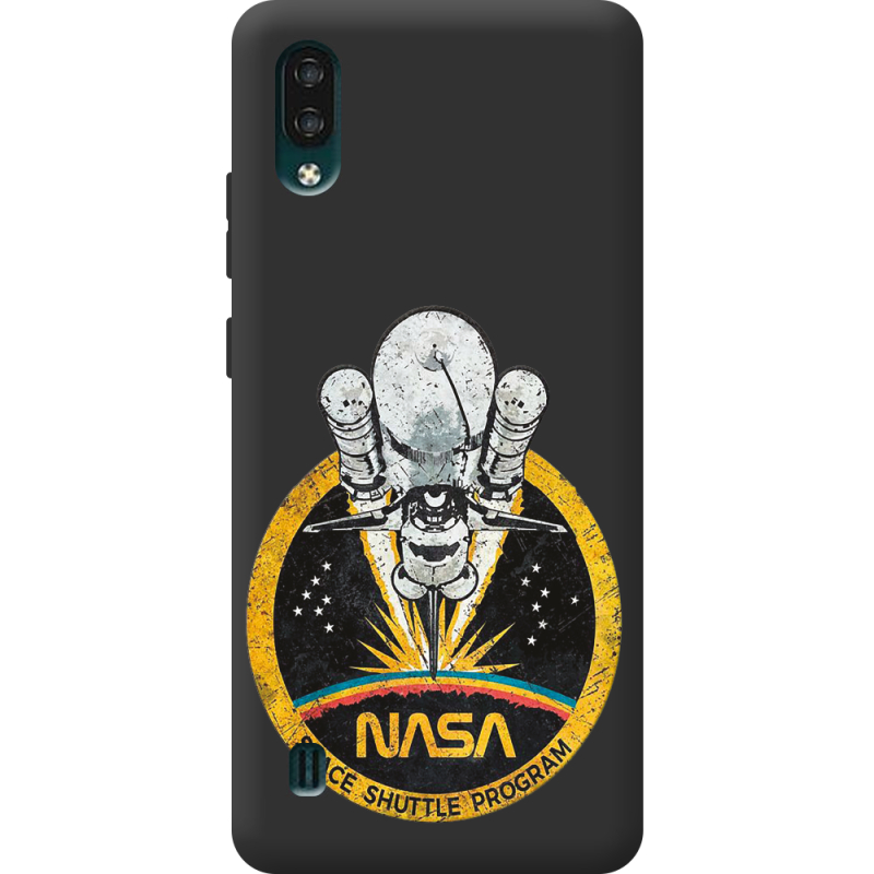 Черный чехол BoxFace ZTE Blade A51 Lite NASA Spaceship