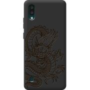 Черный чехол BoxFace ZTE Blade A51 Lite Chinese Dragon