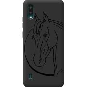 Черный чехол BoxFace ZTE Blade A51 Lite Horse