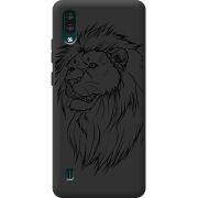 Черный чехол BoxFace ZTE Blade A51 Lite Lion