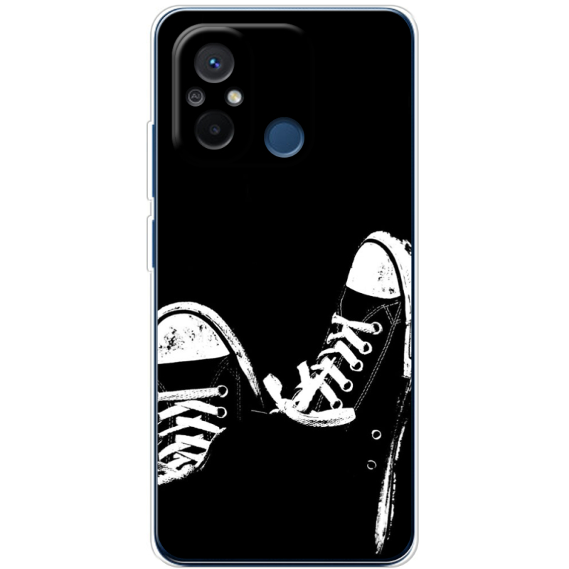 Чехол BoxFace Xiaomi Redmi 12C Black Sneakers