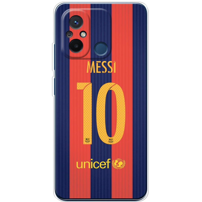 Чехол BoxFace Xiaomi Redmi 12C Messi 10