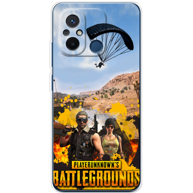 Чехол BoxFace Xiaomi Redmi 12C Pubg parachute