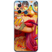 Чехол BoxFace Xiaomi Redmi 12C Yellow Girl Pop Art