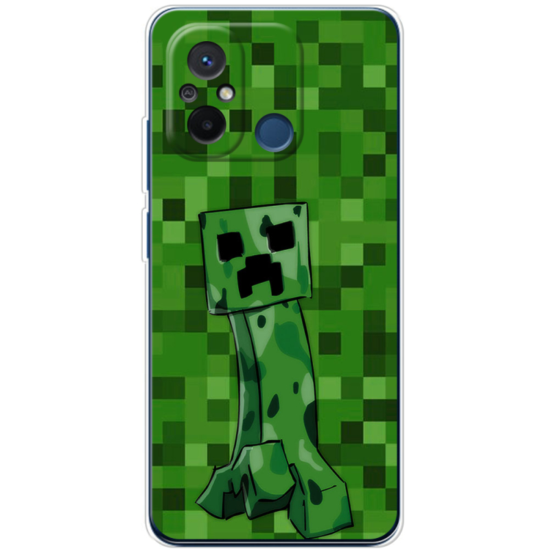 Чехол BoxFace Xiaomi Redmi 12C Minecraft Creeper