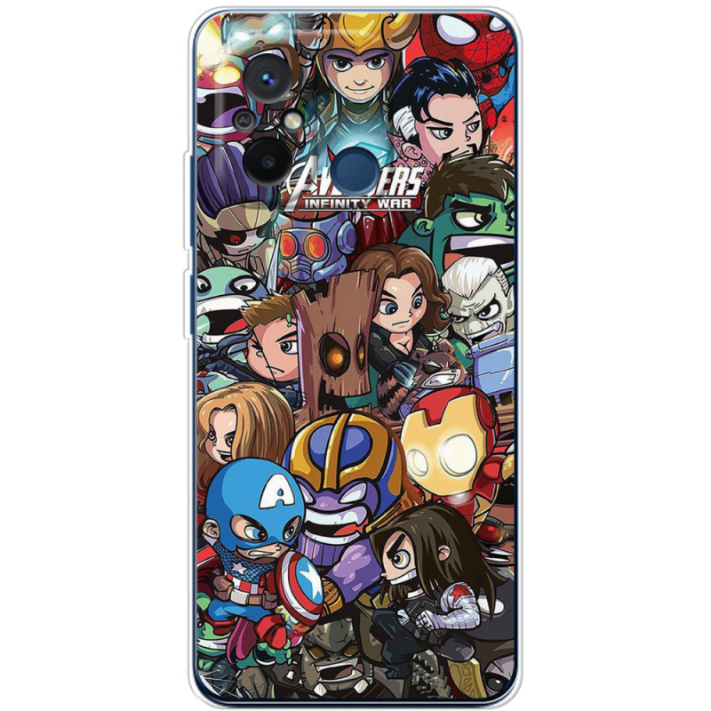 Чехол BoxFace Xiaomi Redmi 12C Avengers Infinity War