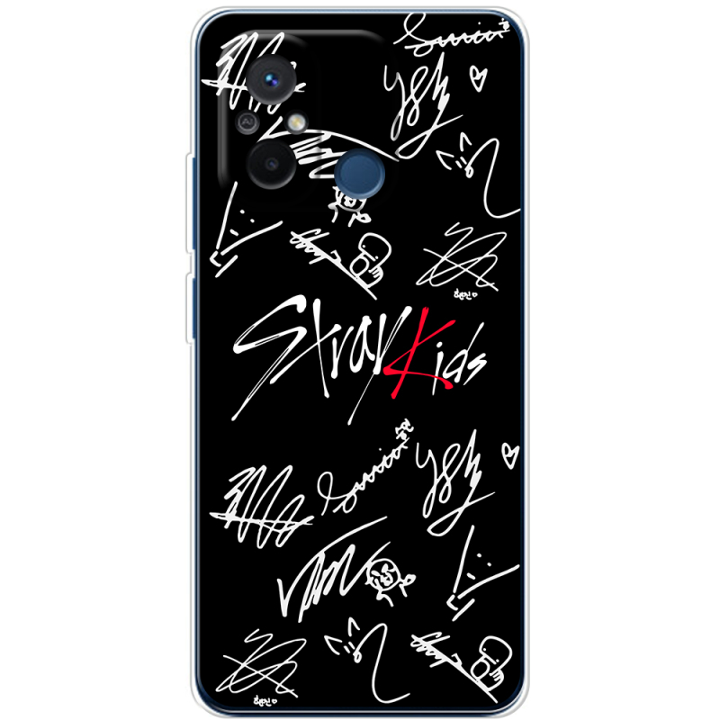 Чехол BoxFace Xiaomi Redmi 12C Stray Kids автограф