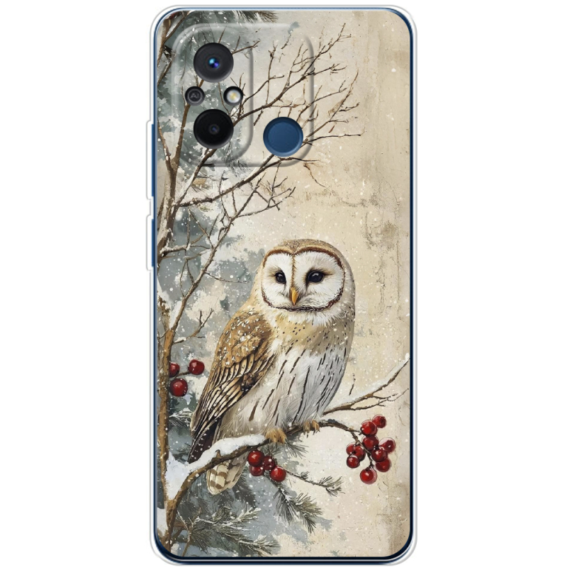 Чехол BoxFace Xiaomi Redmi 12C Christmas Owl