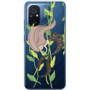 Прозрачный чехол BoxFace Xiaomi Redmi 12C Cute Mermaid
