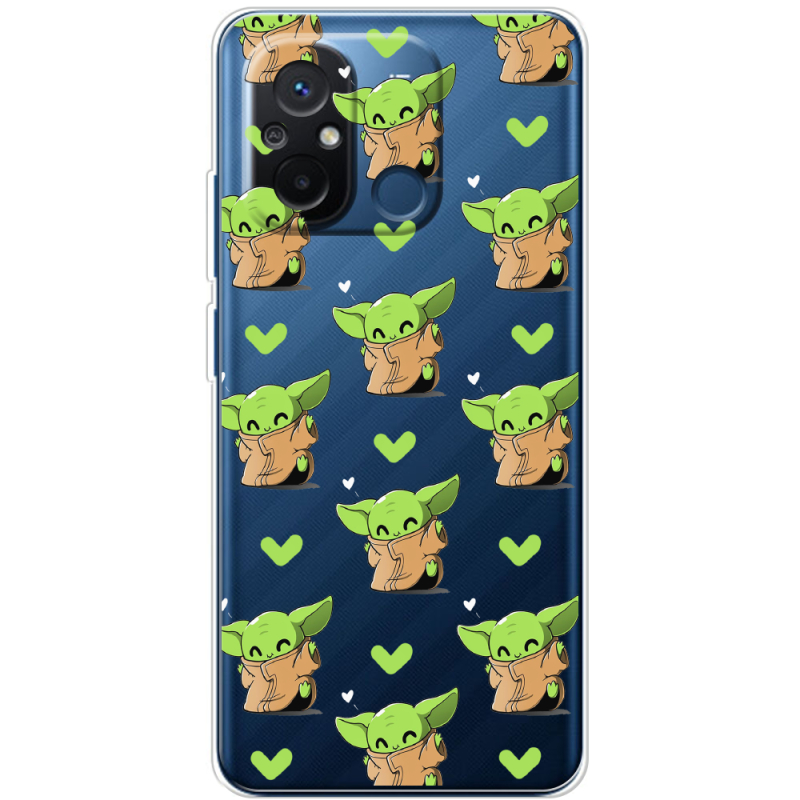 Прозрачный чехол BoxFace Xiaomi Redmi 12C Pattern Baby Yoda