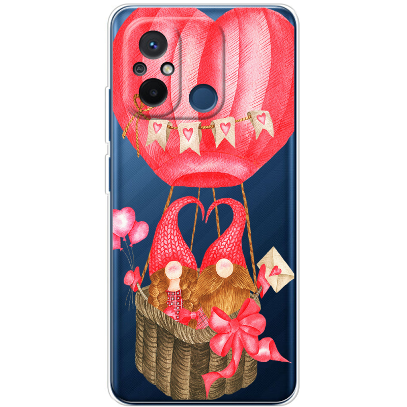 Прозрачный чехол BoxFace Xiaomi Redmi 12C Valentine Dwarfs