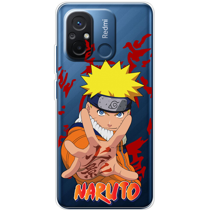 Прозрачный чехол BoxFace Xiaomi Redmi 12C Naruto