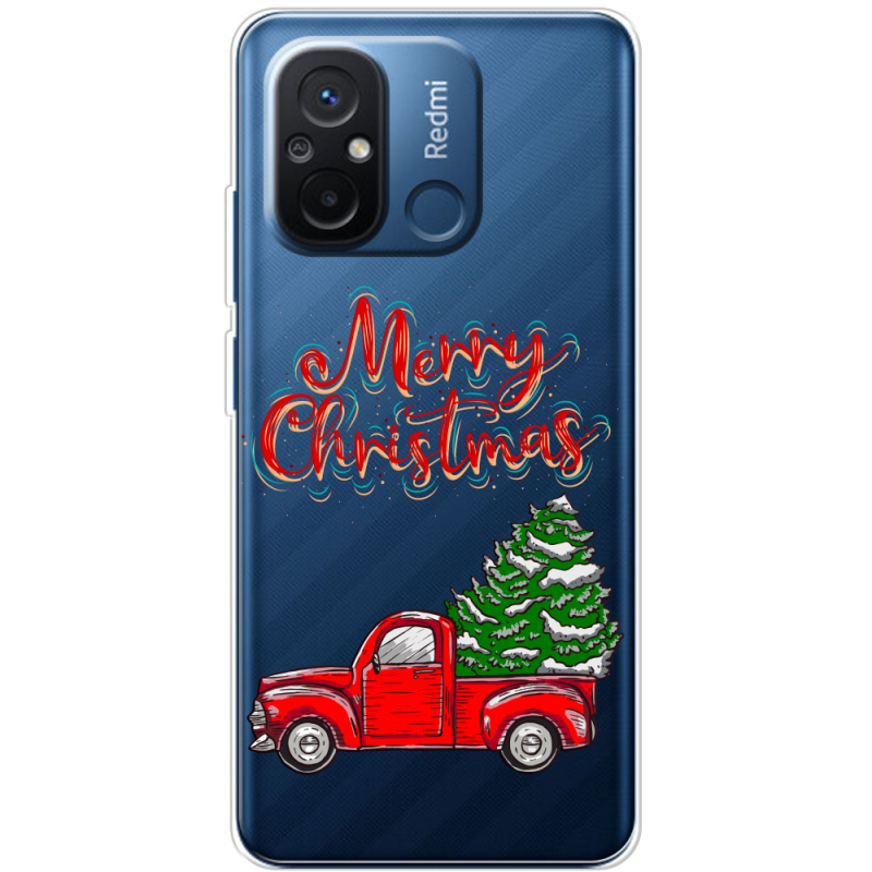 Прозрачный чехол BoxFace Xiaomi Redmi 12C Holiday Car